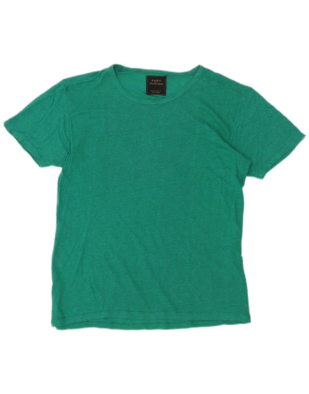 T-shirt Zara da uomo Top piccola verde