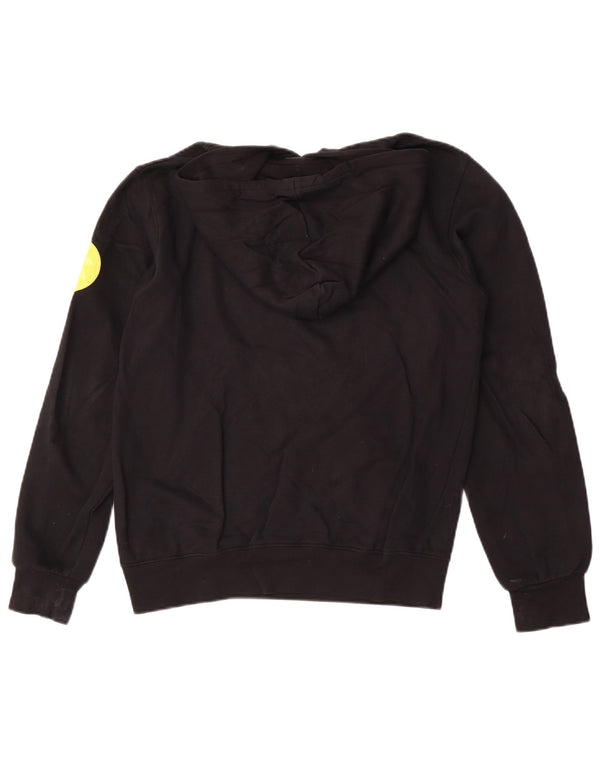 Felpa con cappuccio grafica da bambino Diadora 13-14 anni in cotone nero