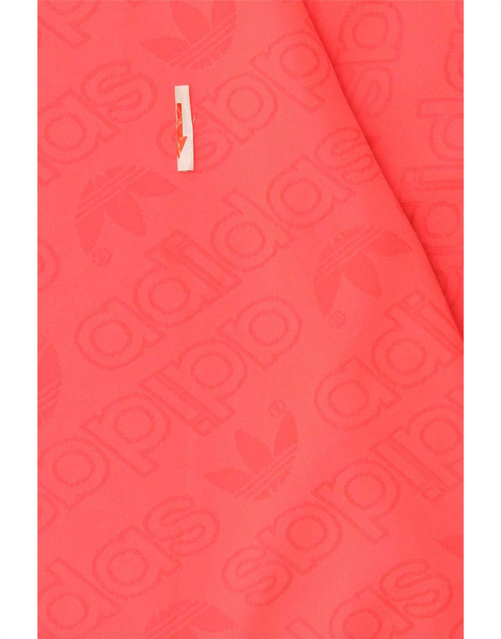 T-shirt grafica da uomo Adidas Top piccola rosa in poliestere