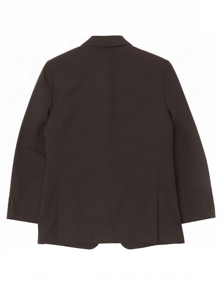 Giacca blazer a 2 bottoni da uomo Marks & Spencer UK 40 lana grigio medio