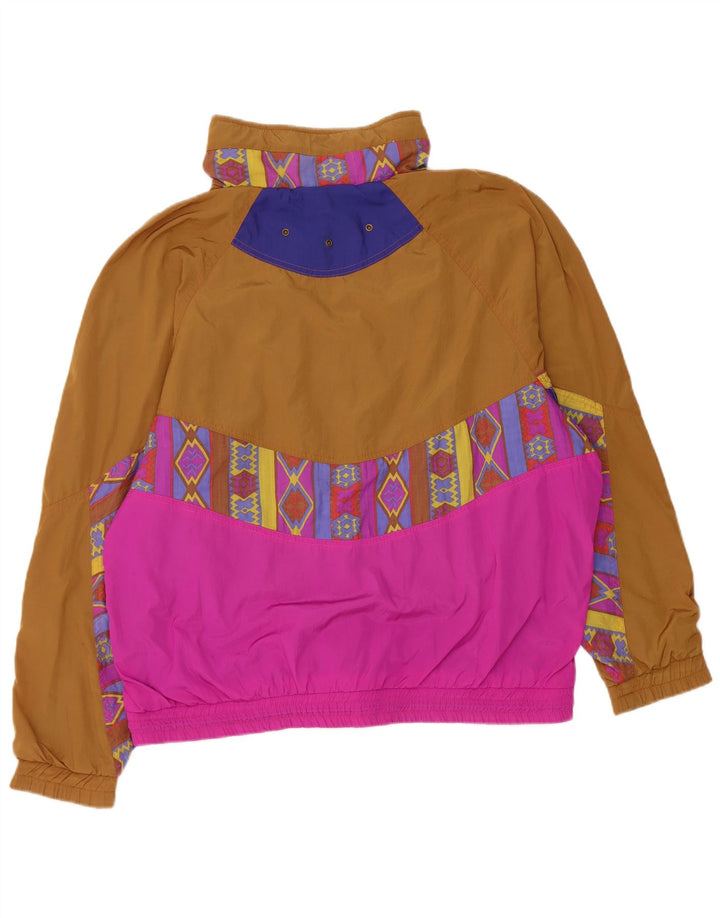 Giacca anorak oversize da donna Silvy IT 44 Colorblock beige medio