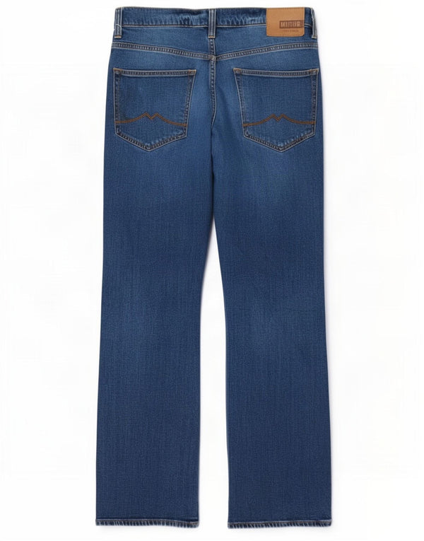 Jeans Bootcut da uomo Mustang W36 L34 cotone blu