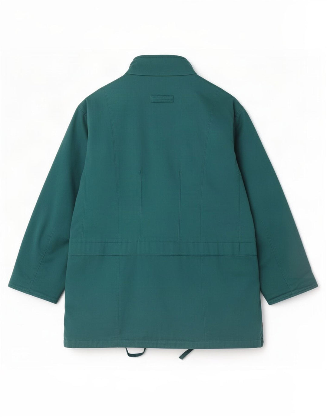 Giacca Parka vintage da donna IT 44 Large in cotone turchese