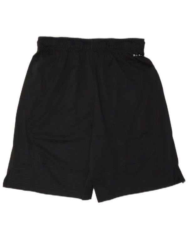 Pantaloncini sportivi Nike Dri Fit da uomo piccoli in poliestere nero