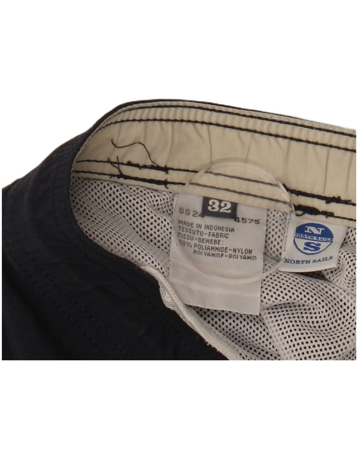 NORTH SAILS Pantaloncini da bagno con grafica da uomo medio blu navy in poliammide