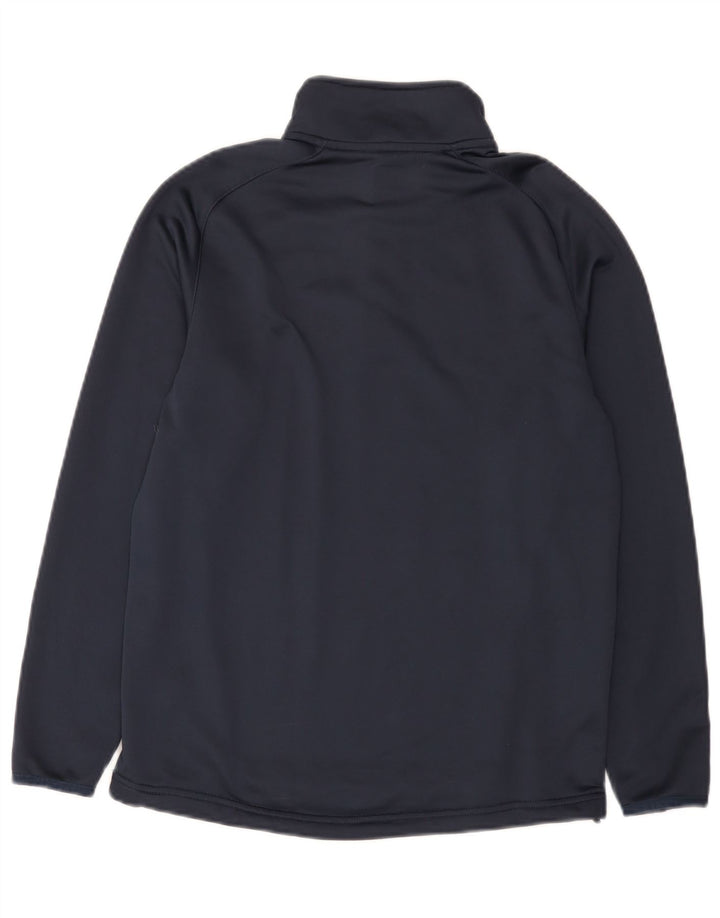 Canterbury Top da tuta pullover con zip e collo per ragazzi 13-14 anni Blu navy