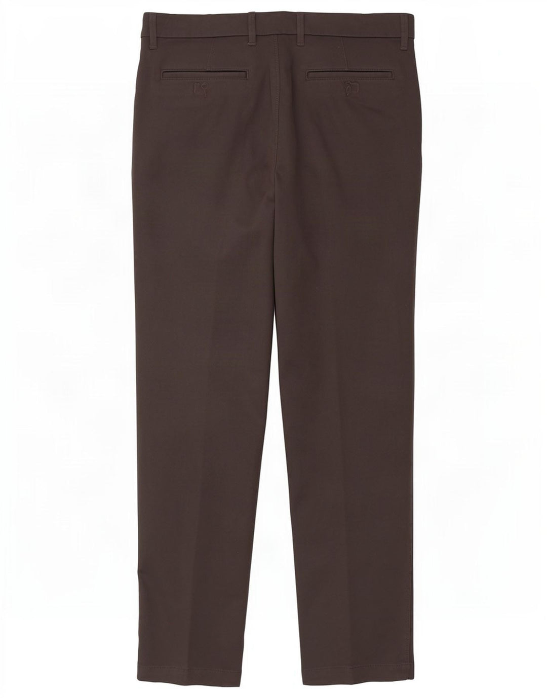 Pantaloni chino slim da donna Marks & Spencer W34 L33 cotone grigio