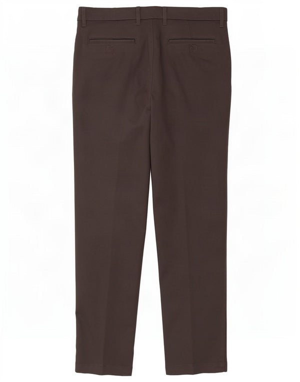 Pantaloni chino slim da donna Marks & Spencer W34 L33 cotone grigio