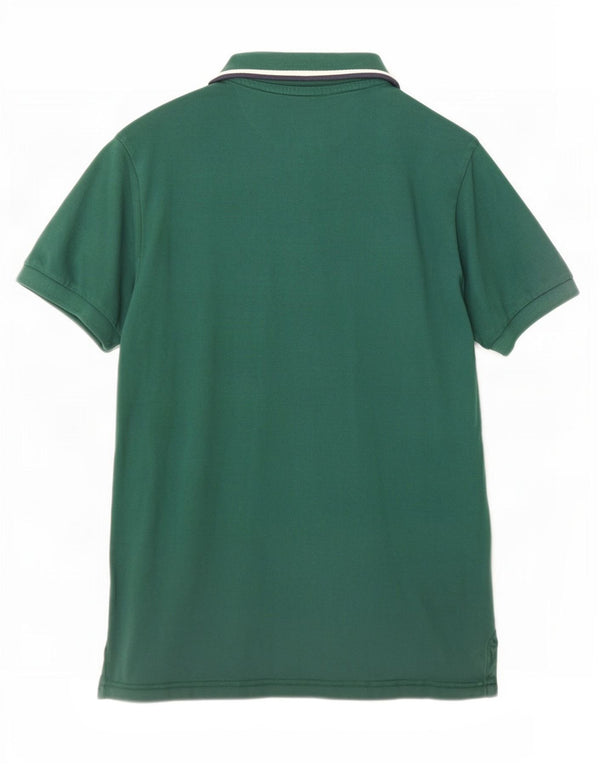 Polo geografica da uomo Napapijri XL in cotone verde