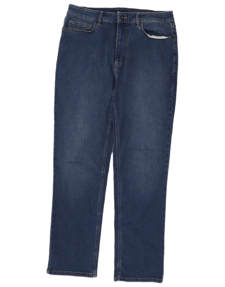 Jeans dritti da uomo Rohan W34 L30 cotone blu