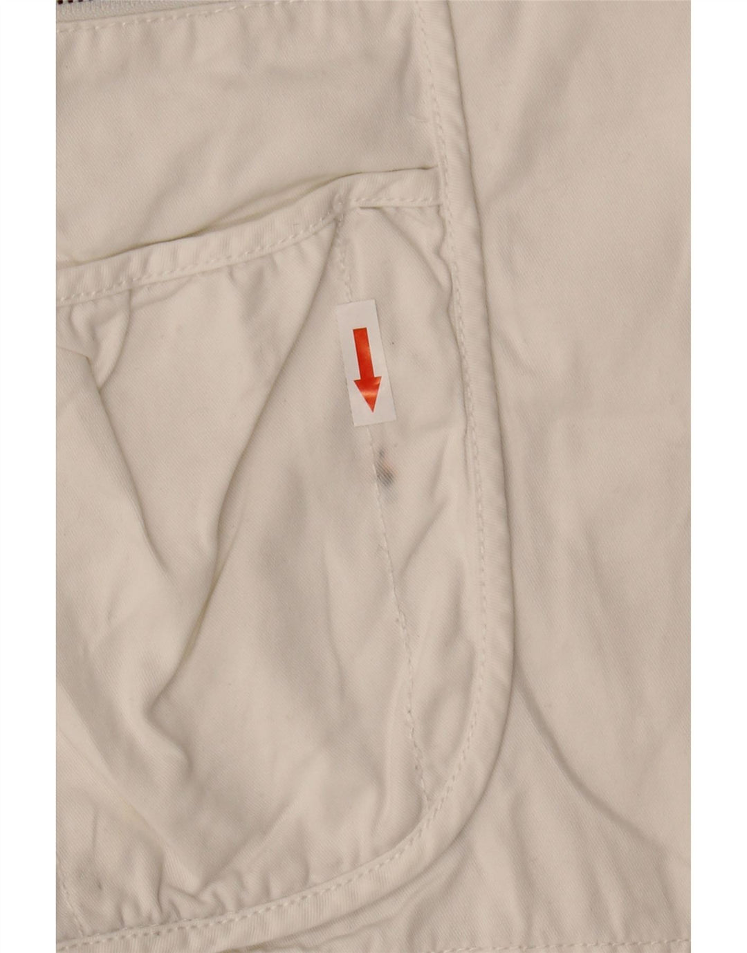 Pantaloncini cargo da uomo French Connection W36 grandi cotone bianco