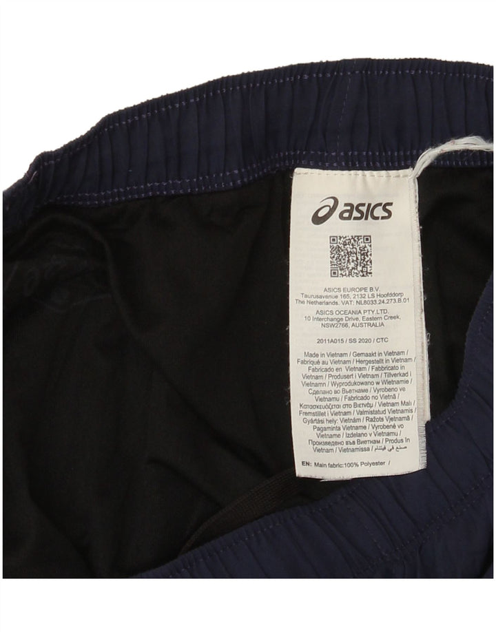 Pantaloncini sportivi da uomo Asics XS blu navy in poliestere