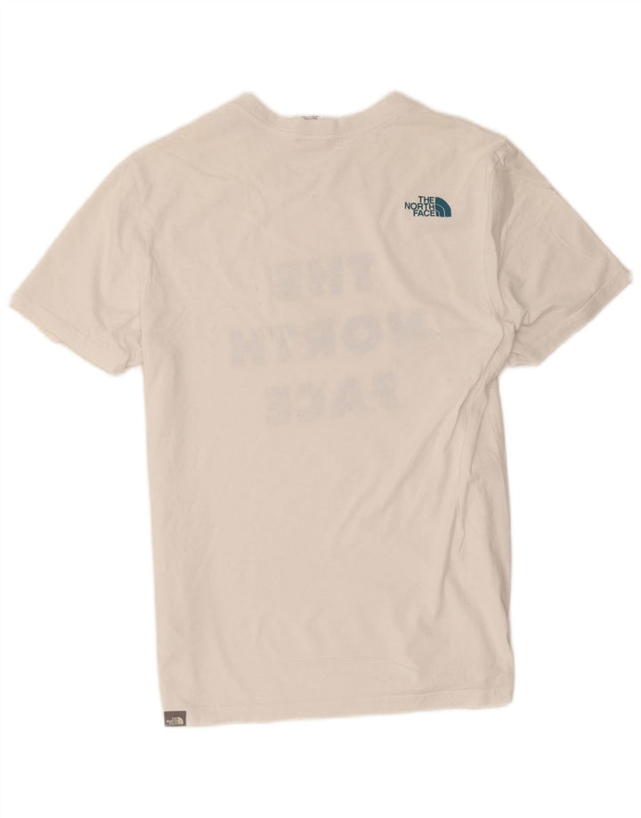 T-shirt grafica da uomo The North Face Top in cotone bianco medio