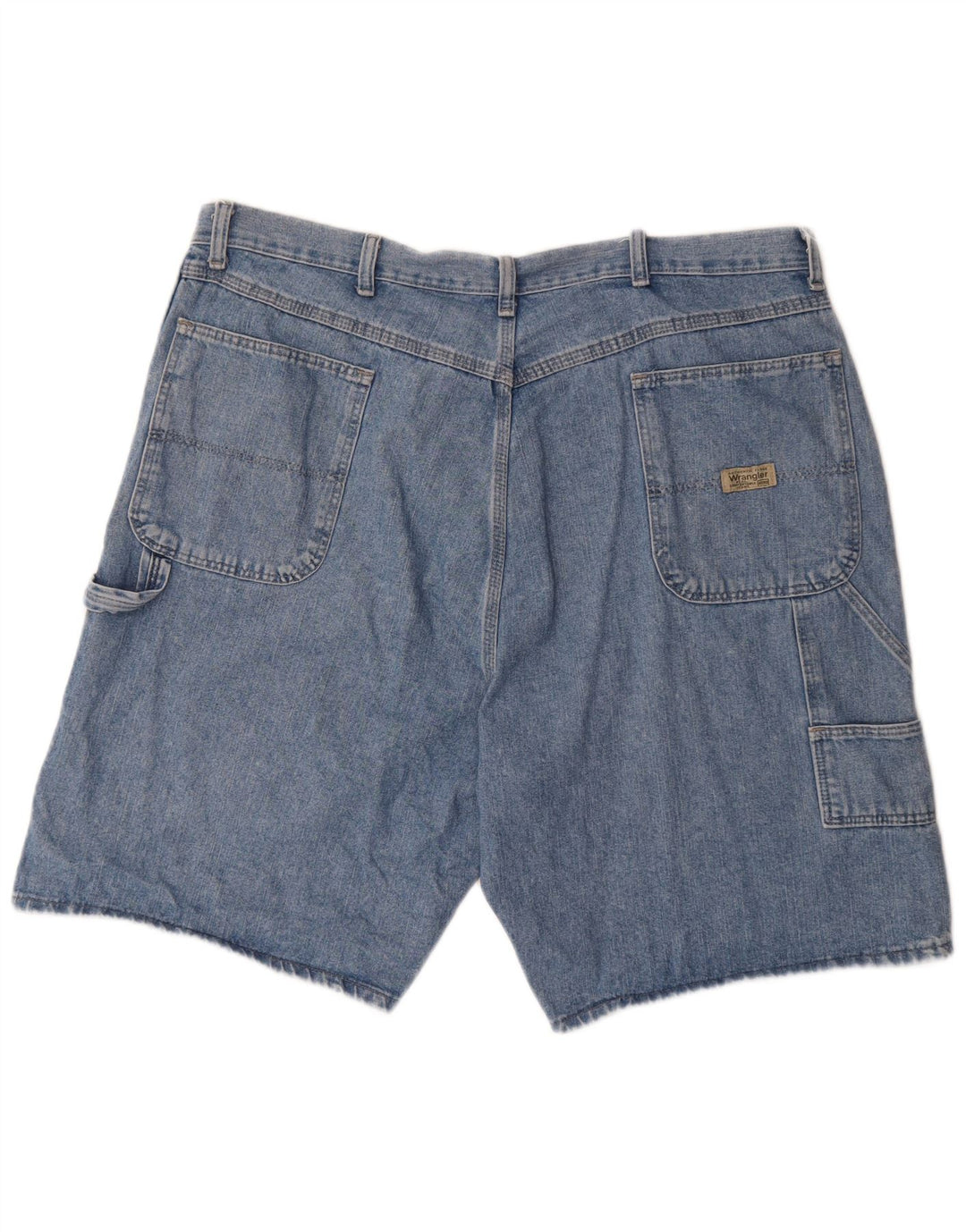 Pantaloncini di jeans cargo da uomo WRANGLER W40 XL cotone blu