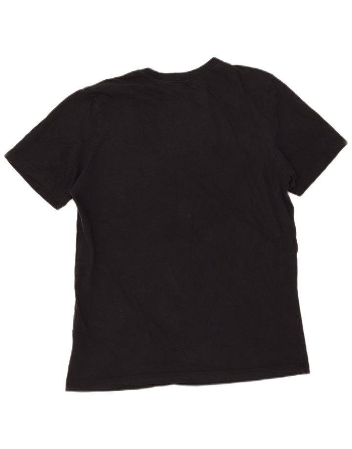 T-shirt grafica da uomo Nike Top in cotone nero medio