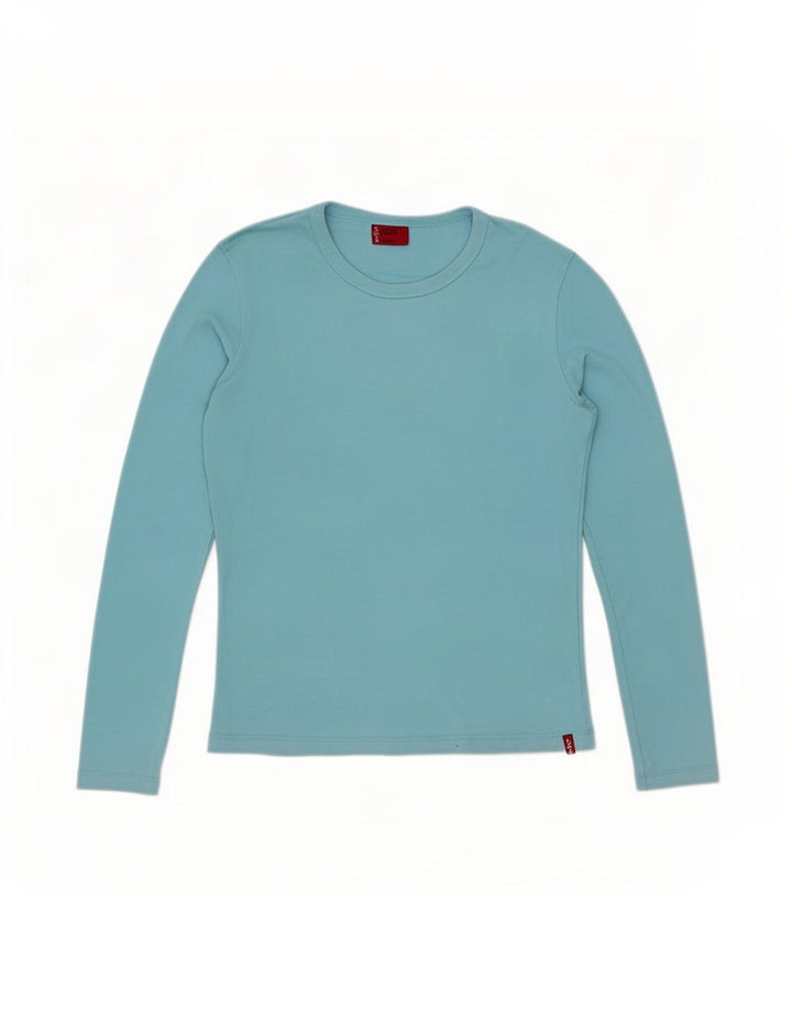 Maglietta Levi's da ragazzo a maniche lunghe 10-11 anni blu medio