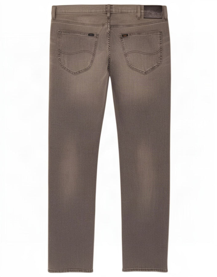 Jeans Lee Daren Slim da uomo W36 L34 cotone grigio