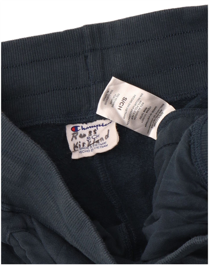 Pantaloni da tuta da donna CHAMPION Joggers UK 10 Small Blu Cotone