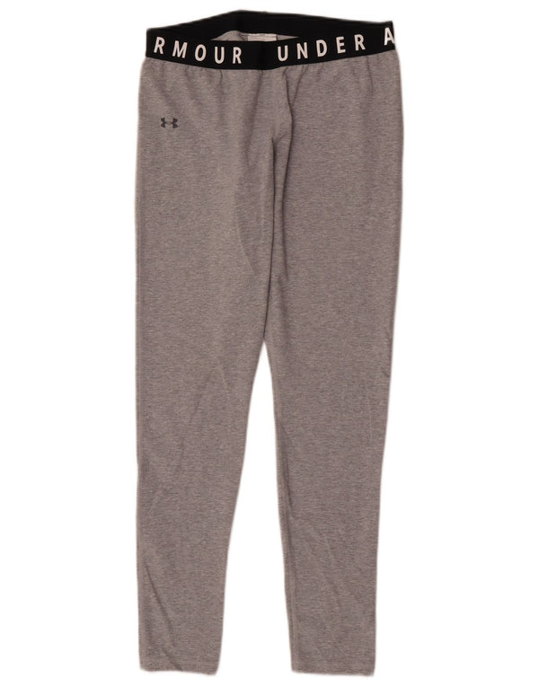 Leggings grafici da donna Under Armour UK 14 Cotone color block grigio medio