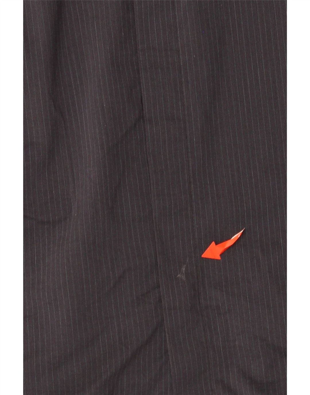 Camicia Trussardi Uomo Taglia 41 Media Cotone Gessato Nero