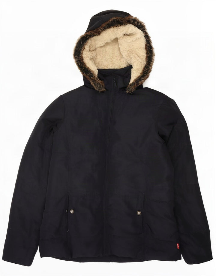 Giacca imbottita con cappuccio Levi's per ragazze 15-16 anni in poliestere blu navy