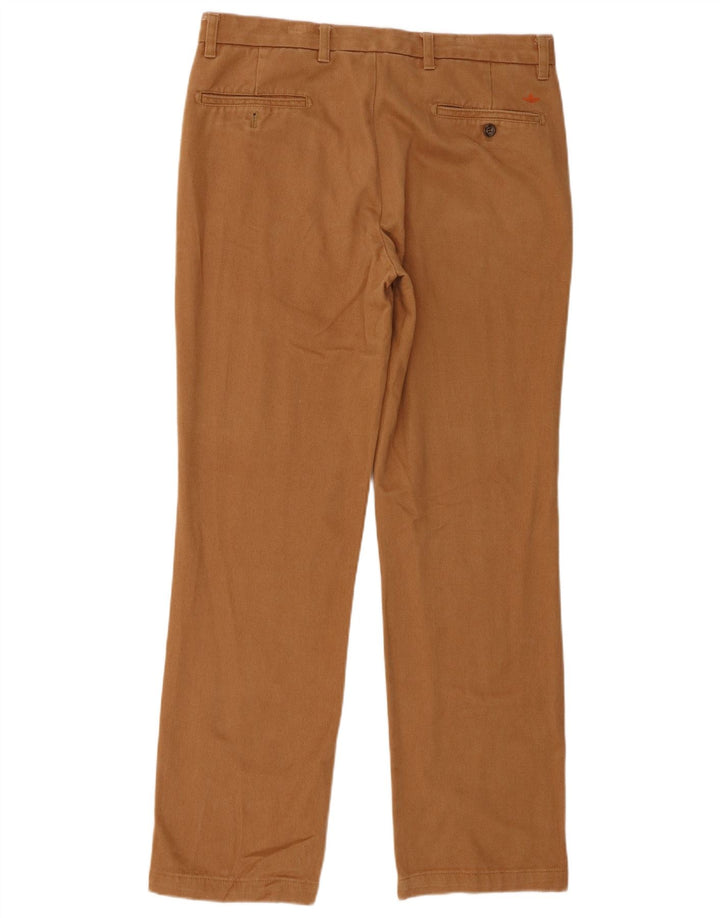 Pantaloni chino dritti da uomo Dockers W34 L32 in cotone marrone