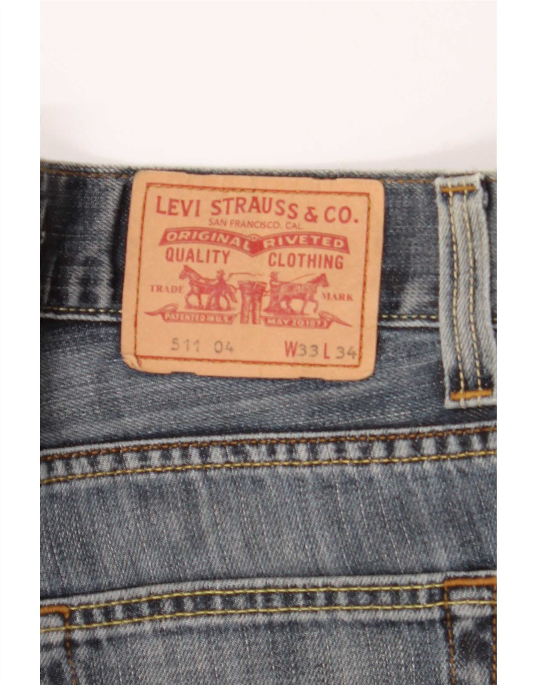 Levi's Jeans 511 slim da uomo W33 L34 Blu