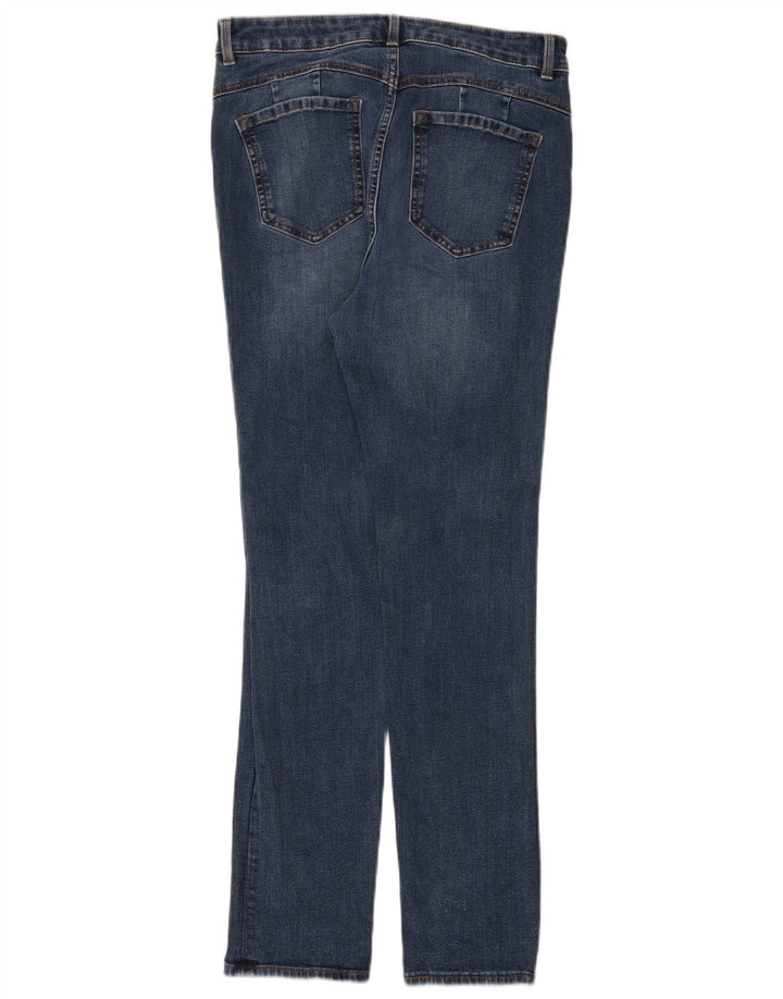 Jeans slim regolari da donna Marks & Spencer UK 12 medio W30 L28 cotone blu