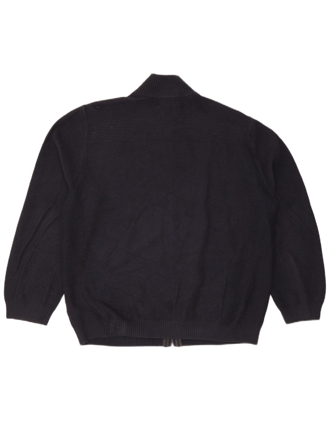 Maglione cardigan da uomo Marks & Spencer 2XL cotone blu navy