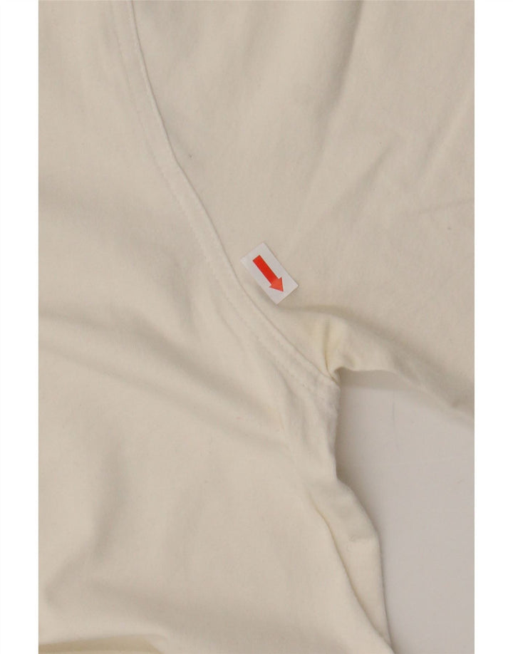 PUMA Mens Graphic T-Shirt Top Large White Vintage Puma and Second-Hand Puma from Messina Hembry 