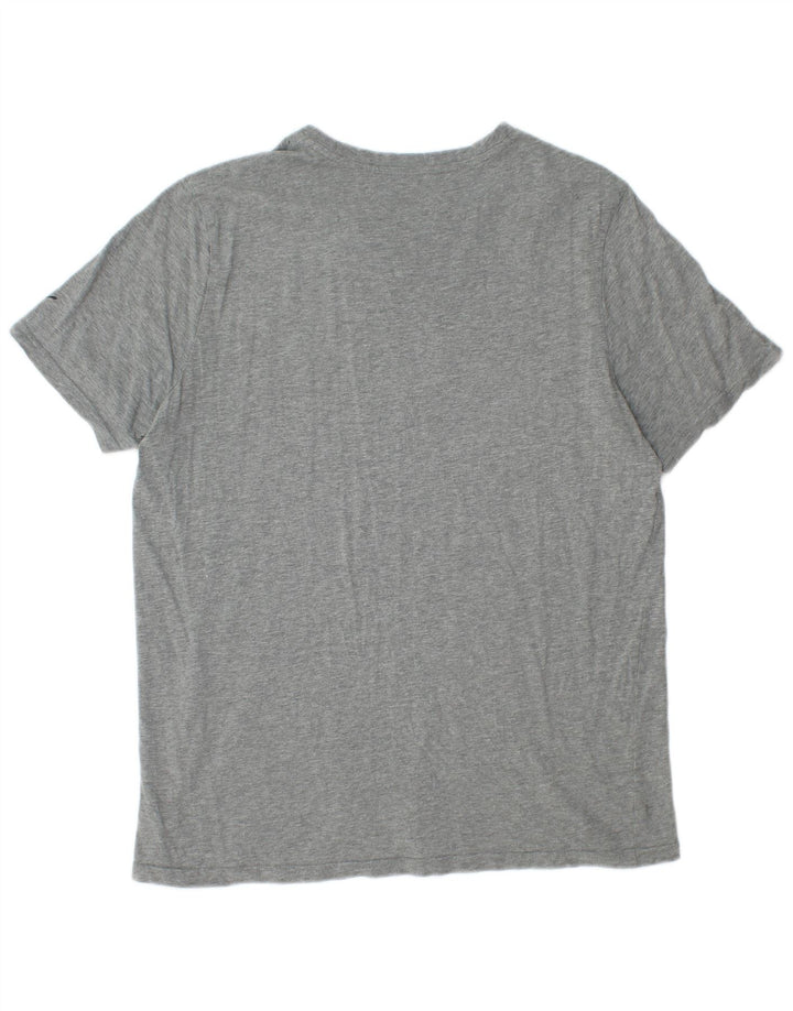 T-shirt grafica PUMA da uomo, grande, grigia screziata
