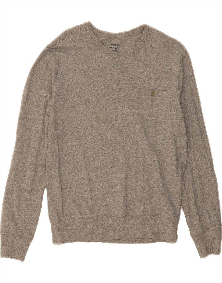 J. CREW Mens Sweatshirt Jumper Medium Grey Cotton Vintage J. Crew and Second-Hand J. Crew from Messina Hembry 