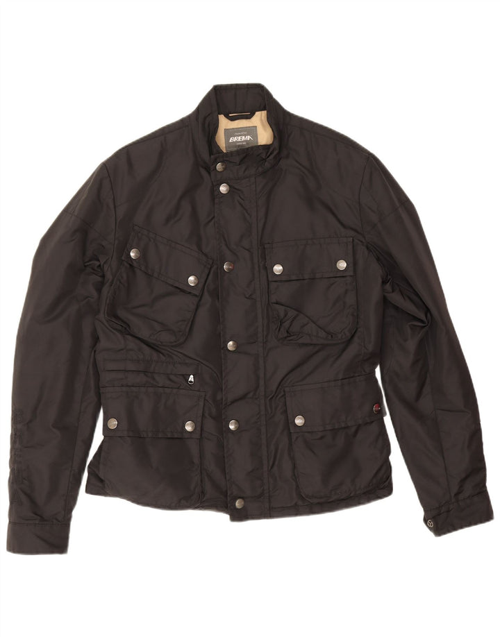 Giacca Utility Uomo Brema IT 48 Medium Nero Poliammide