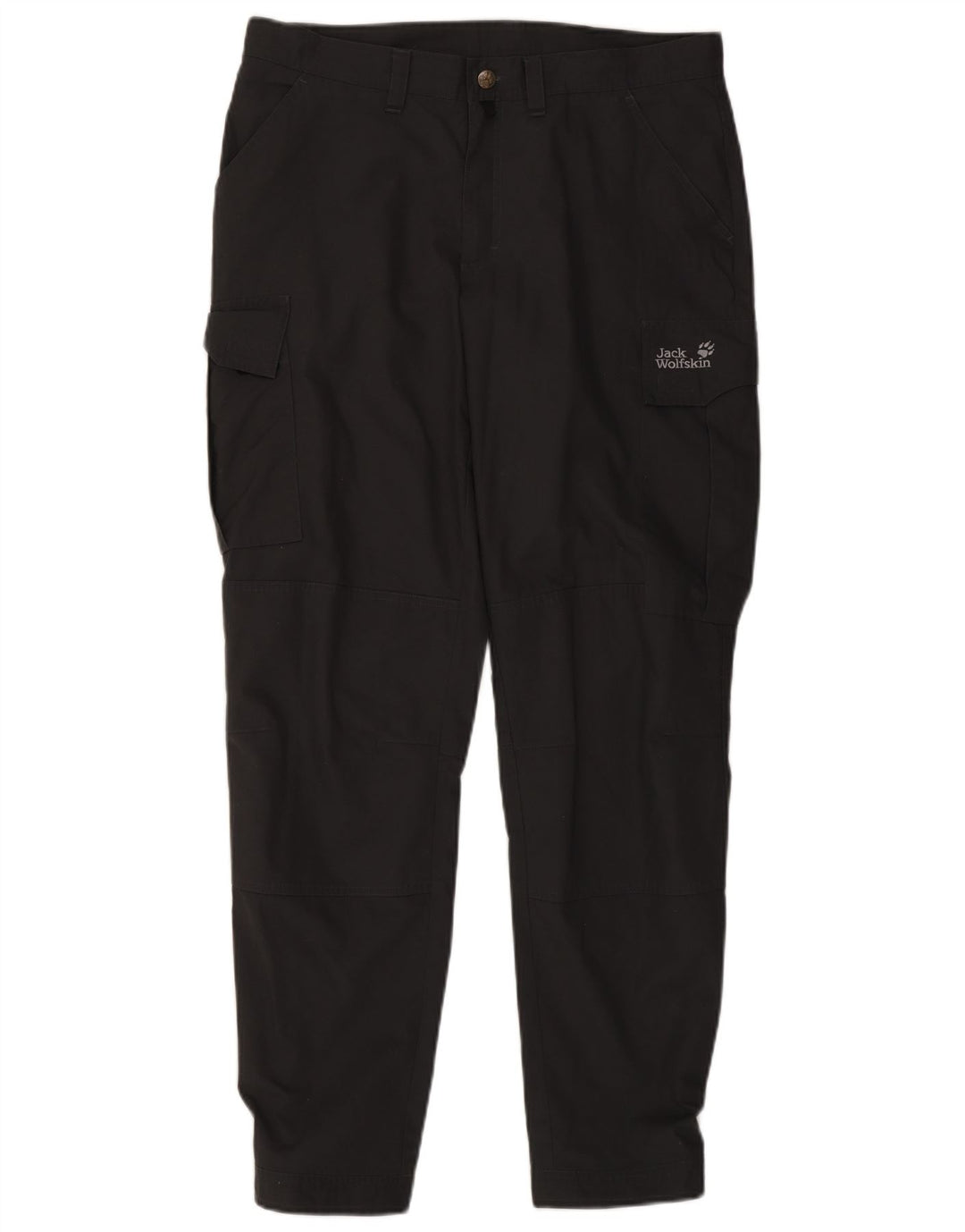 Pantaloni cargo da jogging da donna Jack Wolfskin W34 L32 poliestere grigio