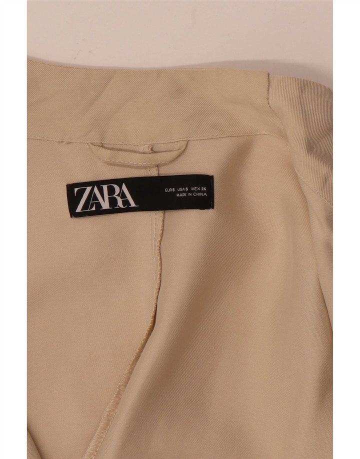 Giubbotto bomber oversize da donna Zara UK 10 piccolo beige