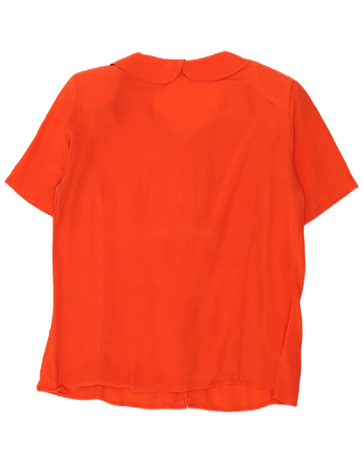 Camicetta Donna Manica Corta Mazzonetto IT 44 Arancione Medio