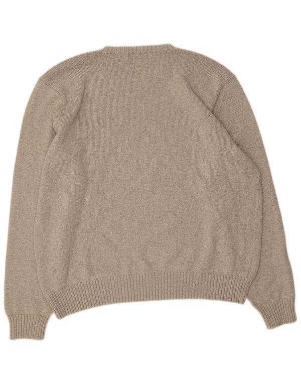 Polo Ralph Lauren Maglione girocollo da uomo XL in cotone grigio