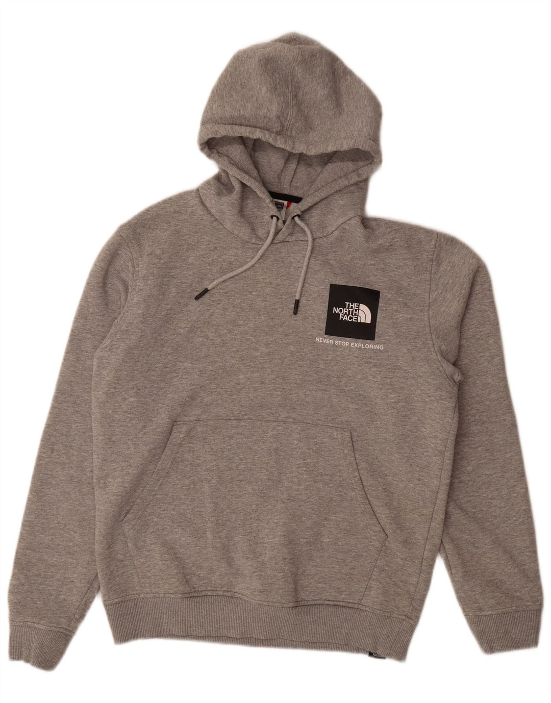 Felpa con cappuccio da uomo The North Face in cotone grigio medio