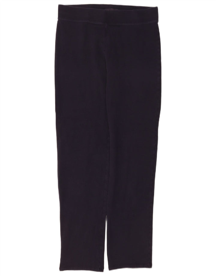 Pantaloni da tuta da donna Marks & Spencer UK 12 cotone blu navy medio