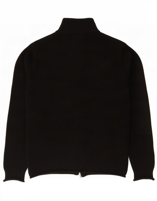 Maglione cardigan da uomo French Connection in lana nera media