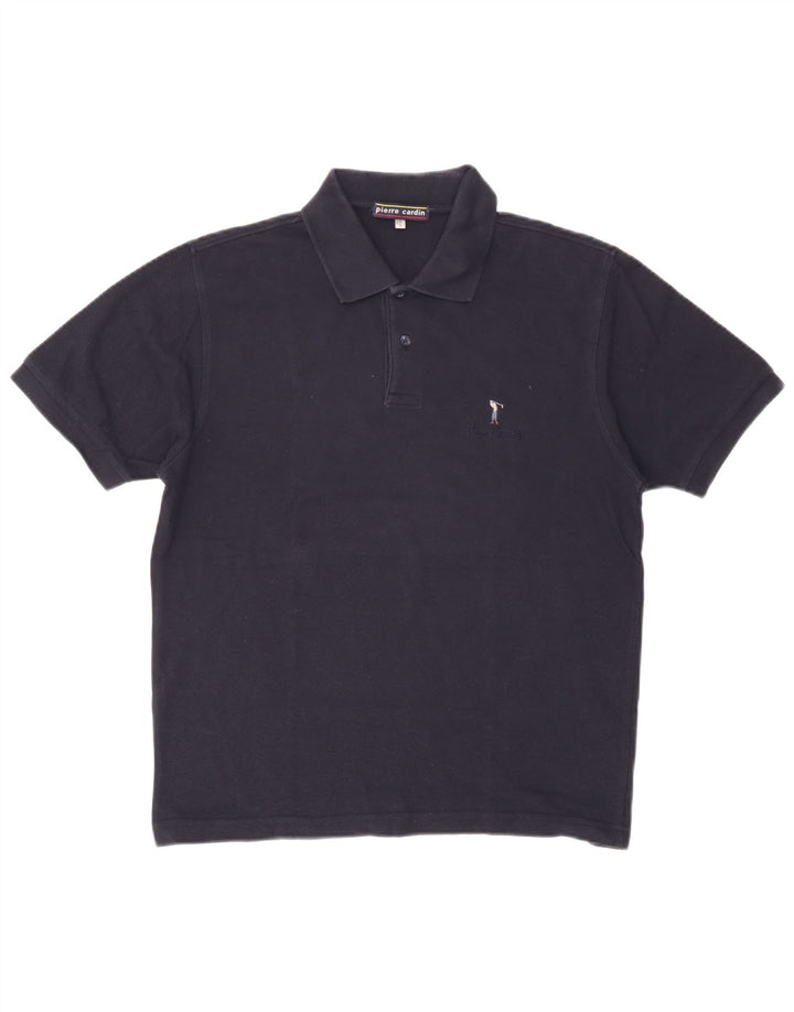 Polo da uomo Pierre Cardin piccola blu navy