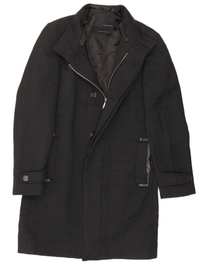 Cappotto Zara da uomo UK 38 medio nero