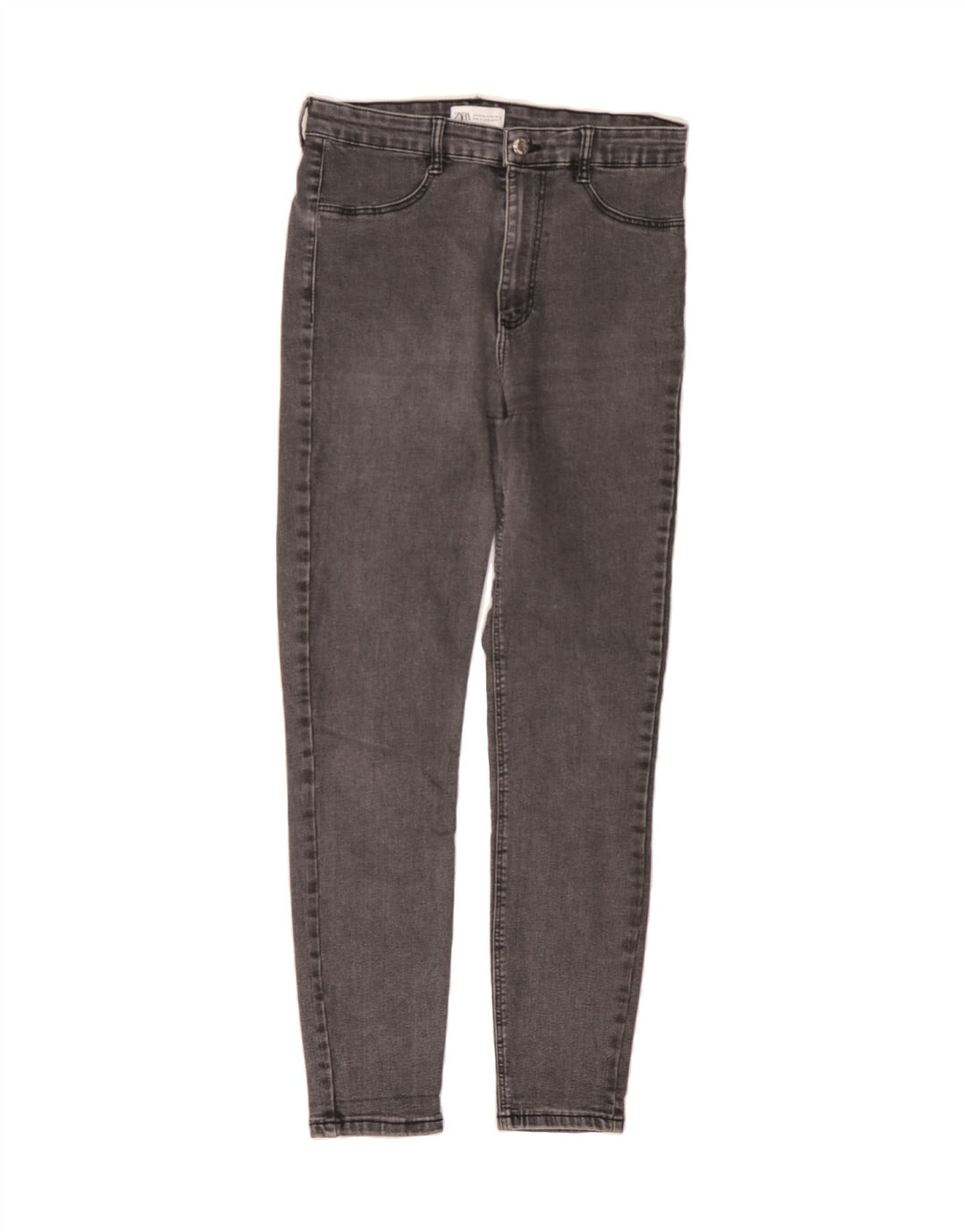 ZARA Womens Skinny Jeans EU 40 Medium W30 L27 Grey Cotton Vintage Zara and Second-Hand Zara from Messina Hembry 
