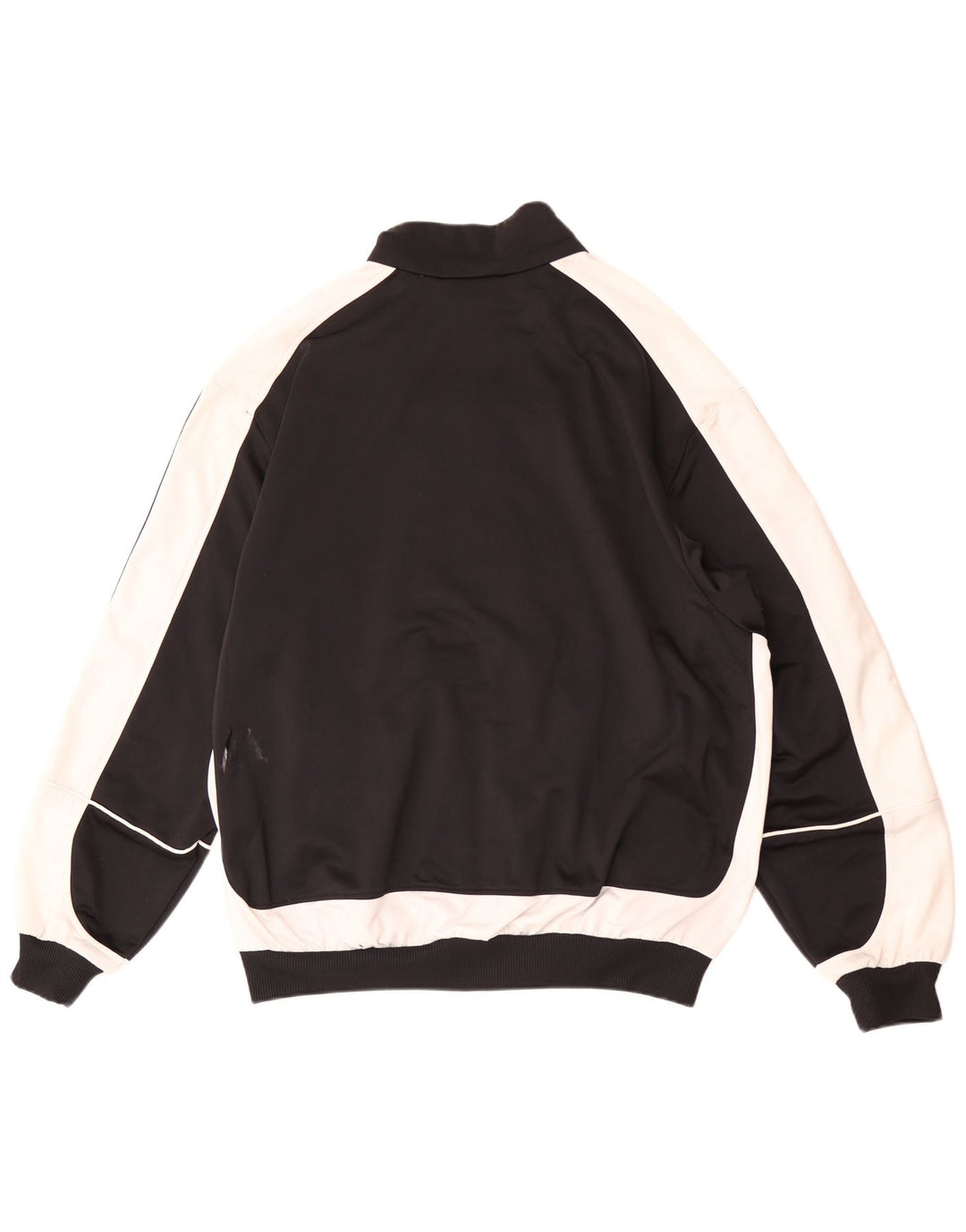 Giacca da tuta da uomo Adidas UK 48/50 XL Poliestere color block nero