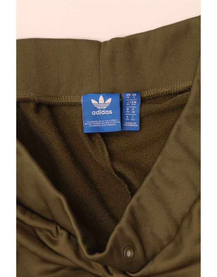 Pantaloni da tuta da donna Adidas Joggers UK 10 Small Verde Poliestere