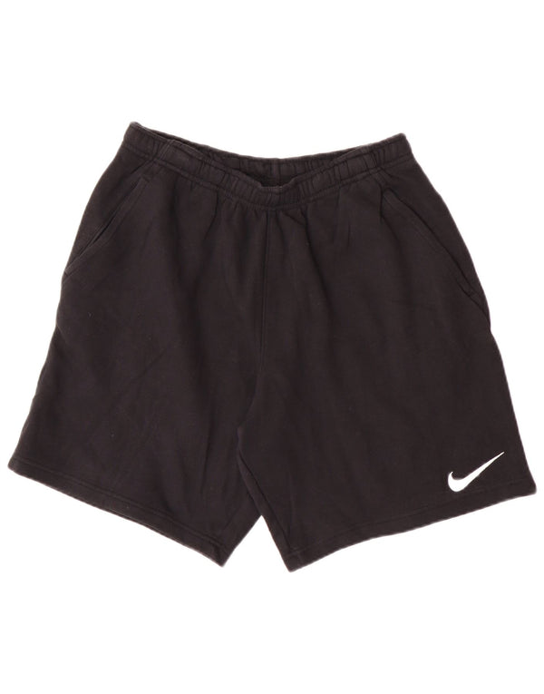 Pantaloncini sportivi Nike da uomo con vestibilità ampia, cotone medio nero