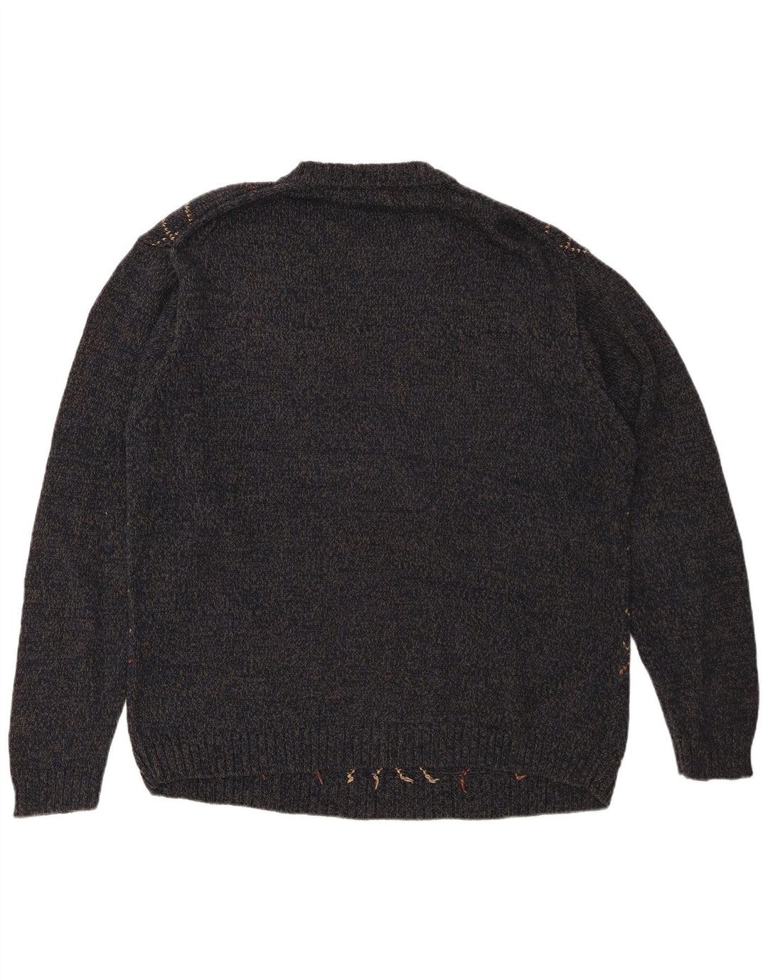 DOCKERS Maglione girocollo da uomo XL Blu navy a rombi/cotone diamante