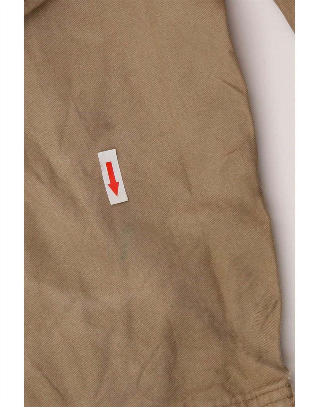 Pantaloni cargo dritti da uomo Marks & Spencer W32 L29 cotone beige