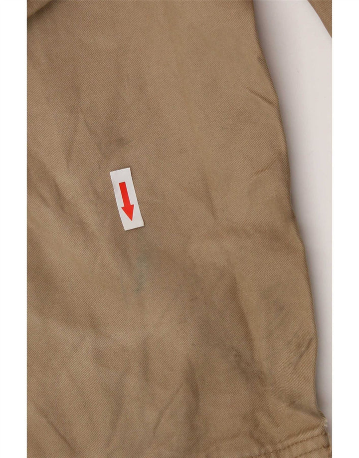 Pantaloni cargo dritti da uomo Marks & Spencer W32 L29 cotone beige