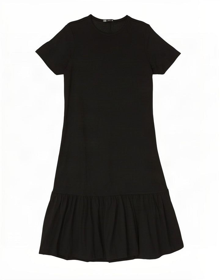 Abito lungo Zara da donna UK 10 piccolo nero